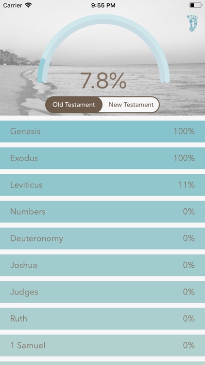Footsteps: Bible Tracker