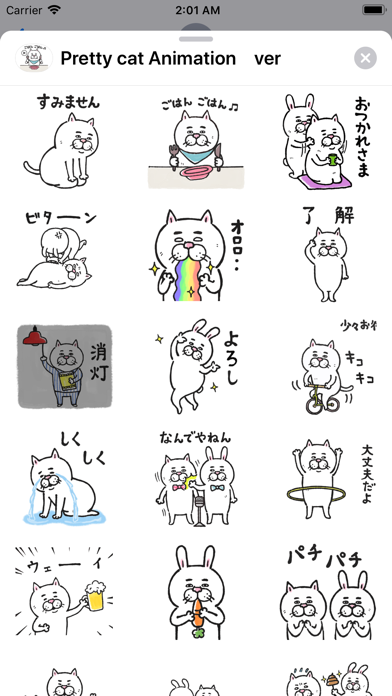 Pretty cat Animation ver screenshot 2