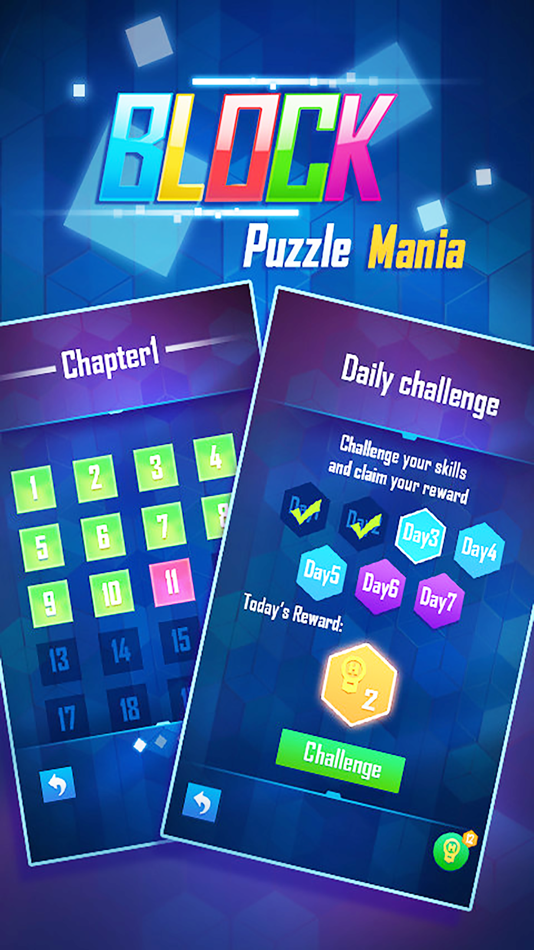 #8. Block Puzzle Mania - Fill grid (iOS) 由: SHILONG WU