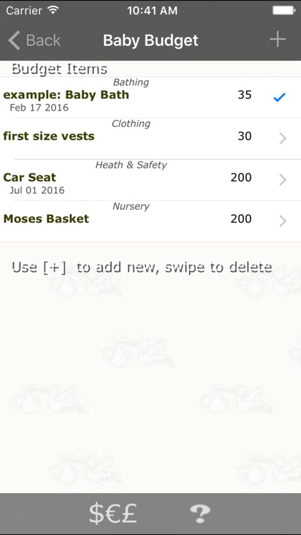 I'm having a Baby, Planner screenshot-3