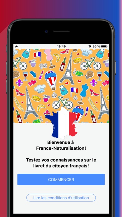 Screenshot #1 pour France Naturalisation