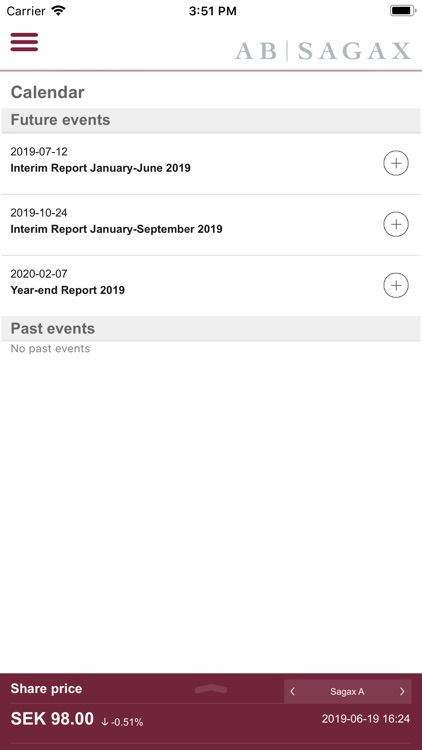 Sagax Investor Relation screenshot-4