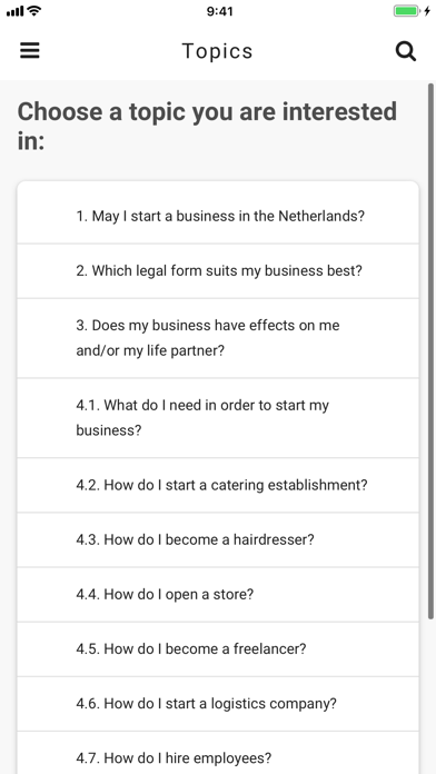 Refugees@Business Guide Screenshot