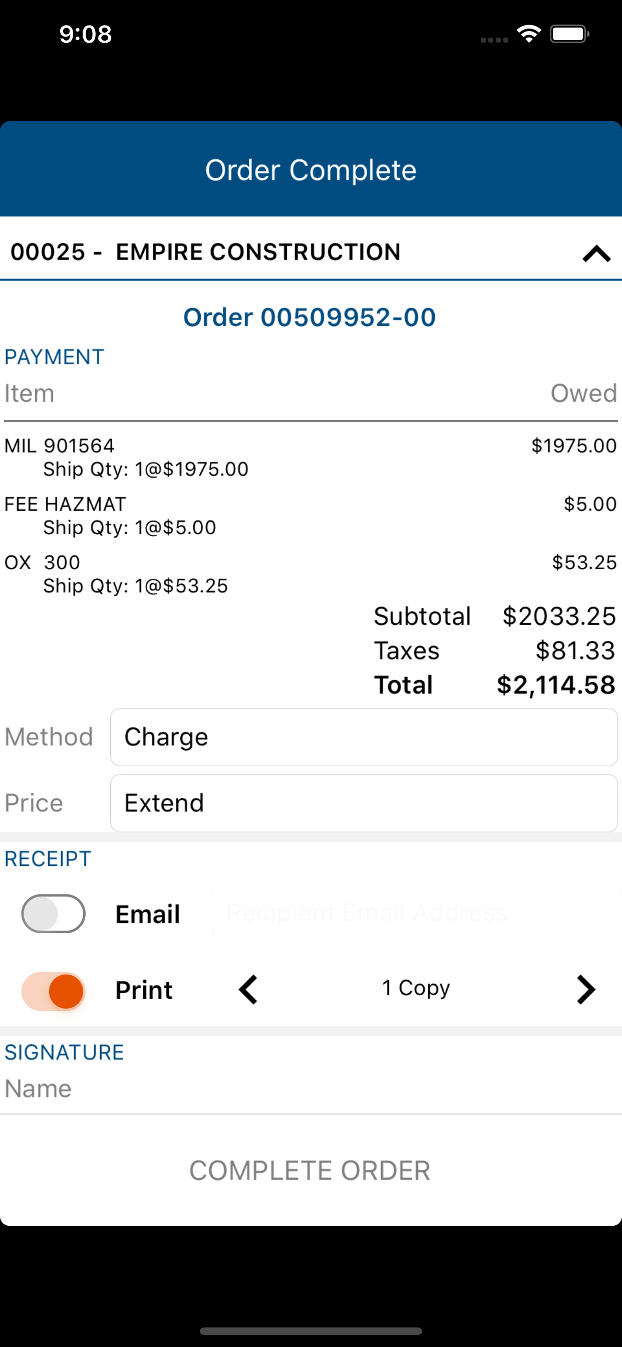 TIMS Delivery