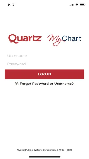 Quartz MyChart screenshot 1