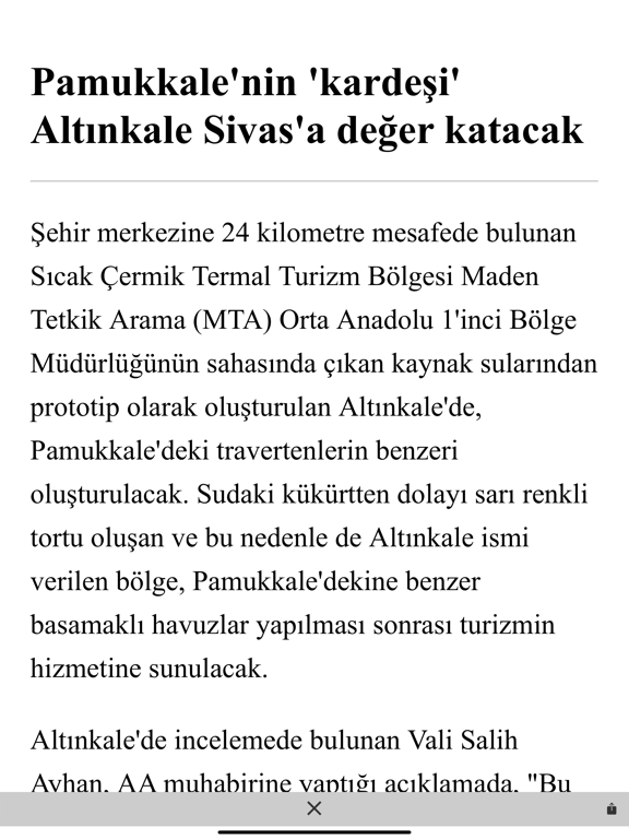 Screenshot #5 pour Sivas Cepte - Güncel Haberler