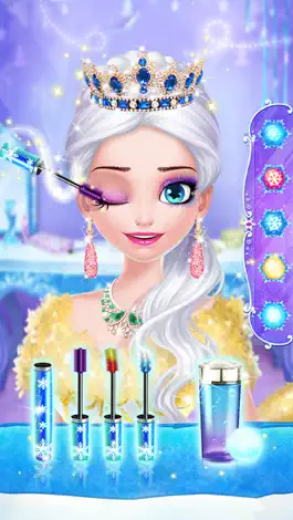 Game screenshot Ice Queen Spa - Girls Makeup apk