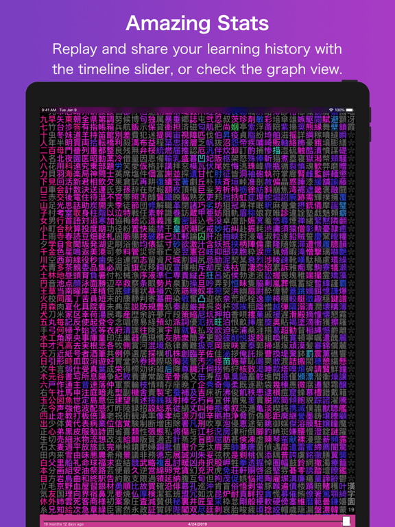 Kanji Garden Japanese iPad screenshot 5 - Education app