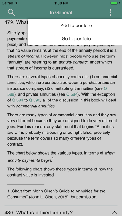 Tax Facts Screenshot