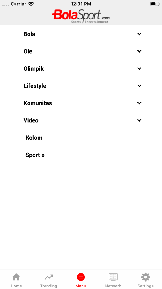 #3. Bolasport.com (iOS) 由: PT Kompas Cyber Media