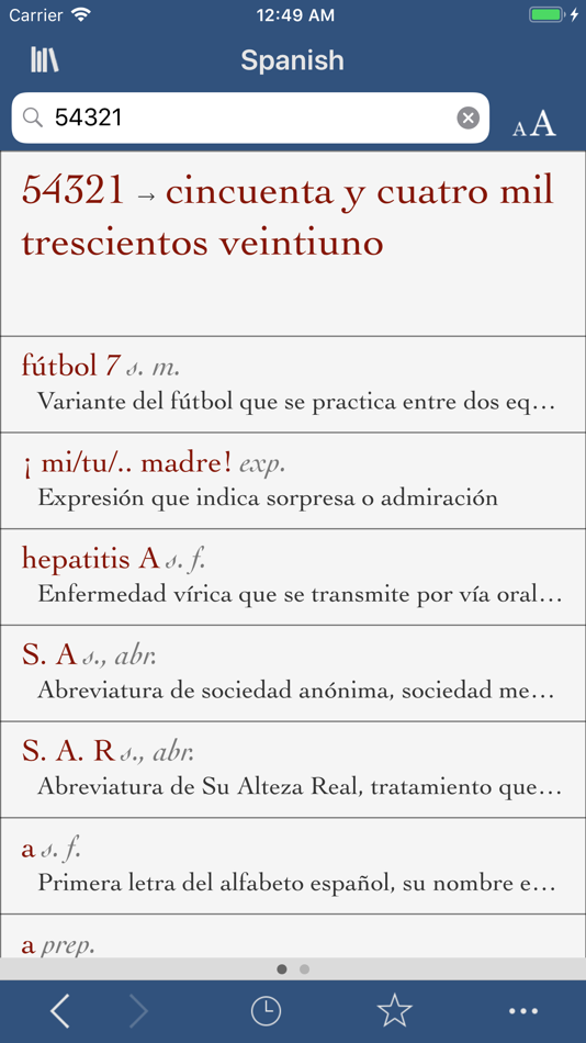 #3. Vox Comprehensive Spanish (iOS) Bởi: Ultralingua, Inc.