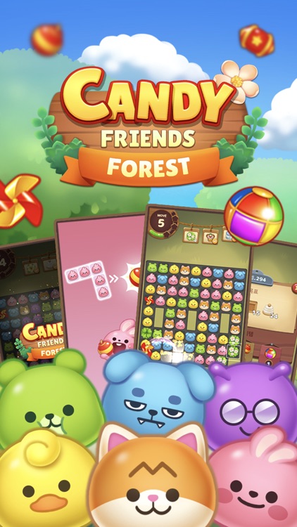 Candy Friends Forest screenshot-0