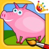 Icon Farm:Animals Games for kids 2+
