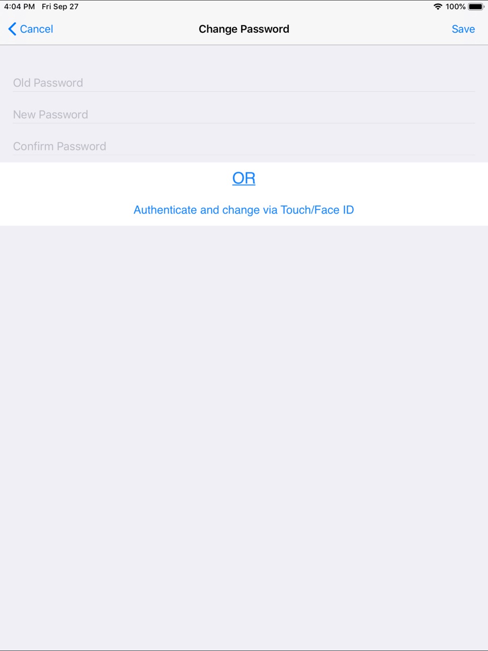 iPad screenshot