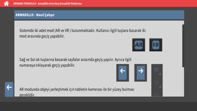 Armadillo Artırılmış Gerçeklik screenshot 2