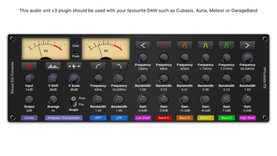 Visual EQ Console AUv3 Pluginのおすすめ画像1