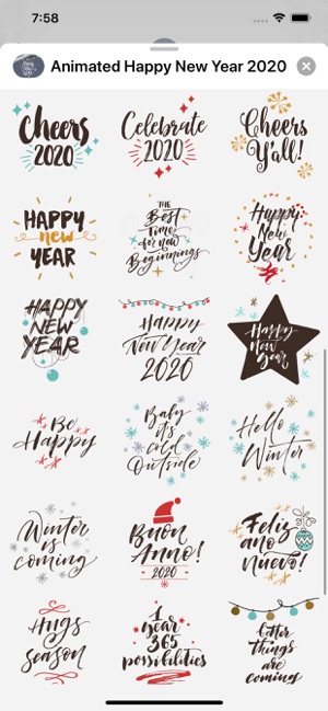 Animated Happy New Year 2020!(圖3)-速報App