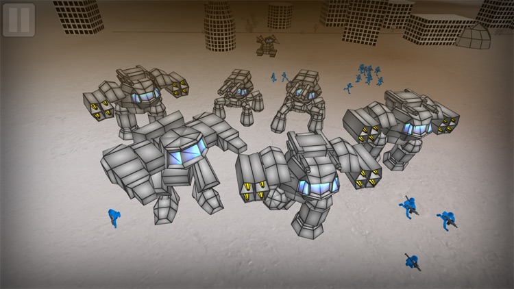 Stickman Mech War Simulator
