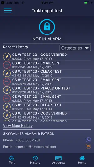 AlarmAccount screenshot 2