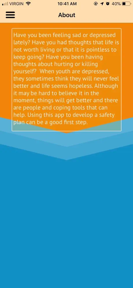Am I? My Safety Plan
