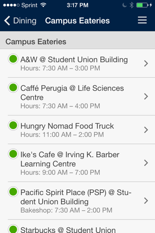 UBC Official Mobile App screenshot 4