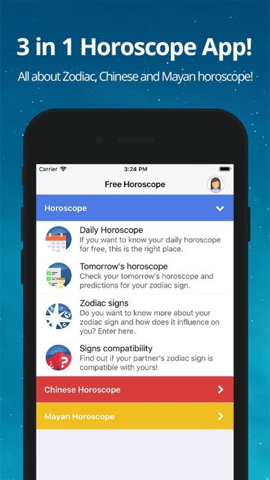Daily Horoscope & Zodiac Signs Screenshot