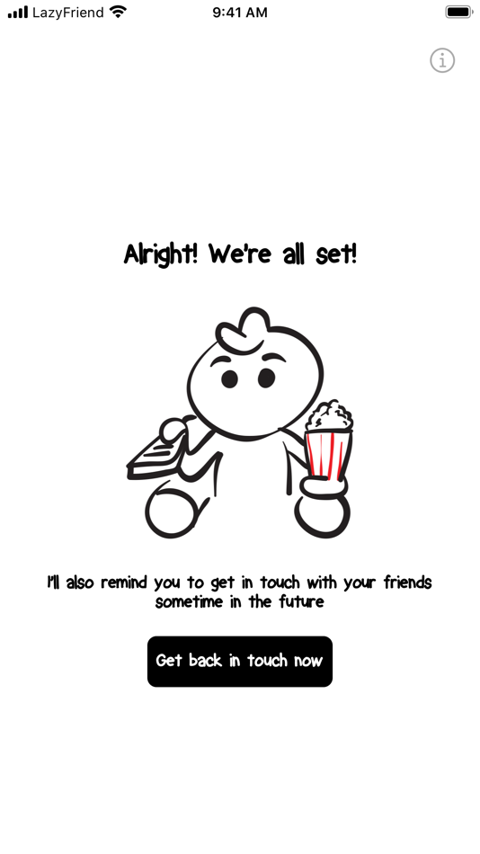 #5. Lazy Friend - Stay in touch (iOS) 来自: Othmane Kaach