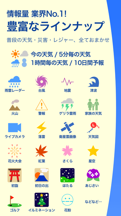 ウェザーニュース screenshot1
