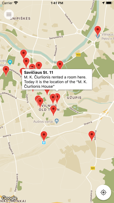 App screenshot