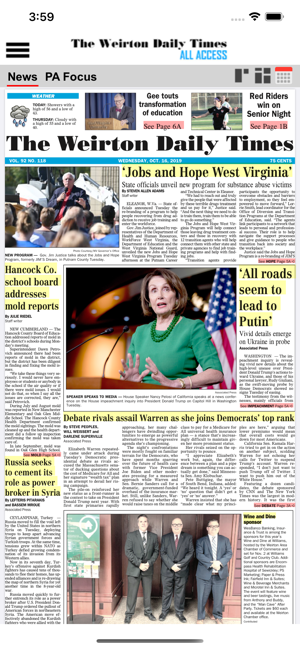 Weirton Daily Times All Access(圖2)-速報App