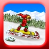 Santaville Snowsled Surfer