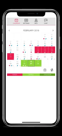 Game screenshot LADYTIMER Period Tracker mod apk