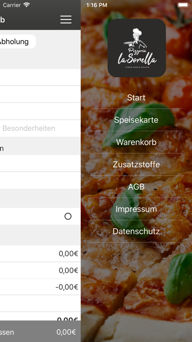 Screenshot #3 pour Pizzeria La Sorella