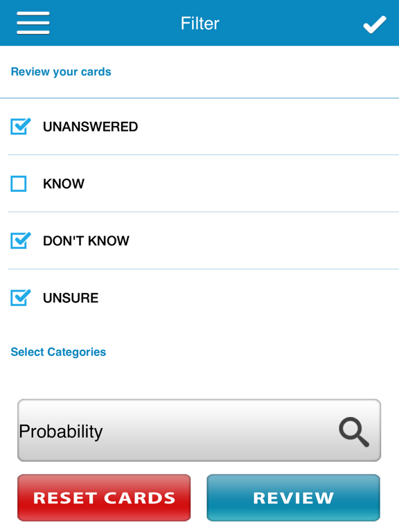 Screenshot #6 pour PCAT Math Cram Cards