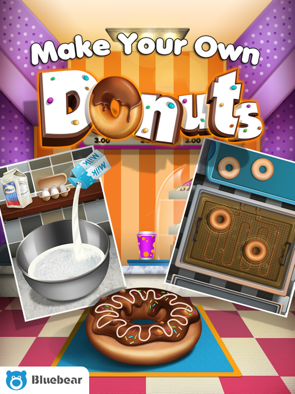 Screenshot #4 pour Donut Maker - Baking Games