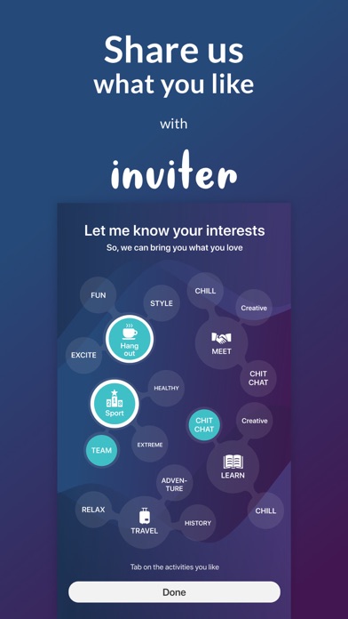 Inviter screenshot 2