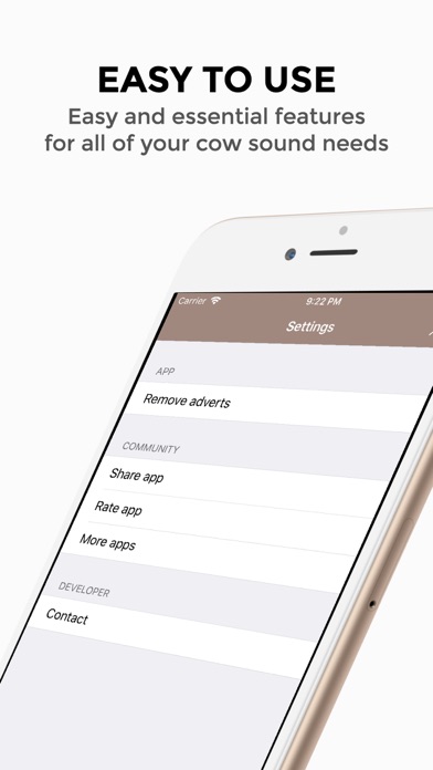 Moo - Cow Sounds iPhone screenshot 5 - Entertainment app