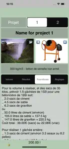 BetonMix (concrete calculator) screenshot #3 for iPhone
