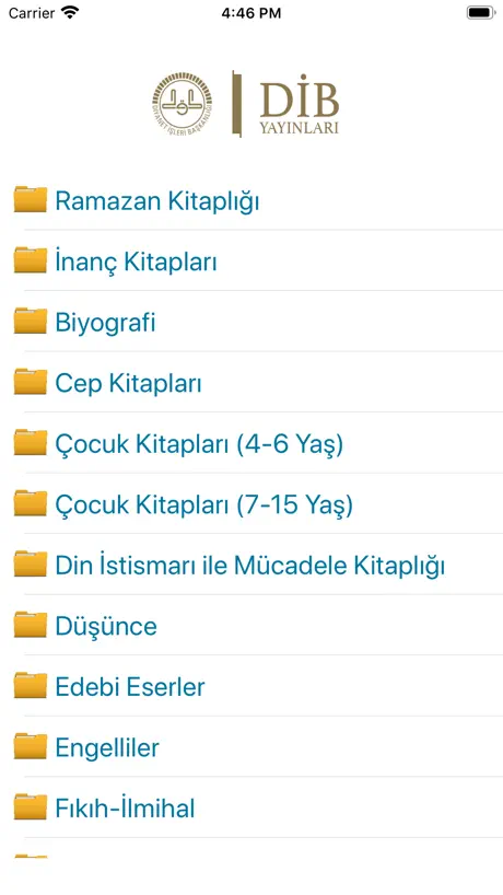 Diyanet Kitaplık Yeni
