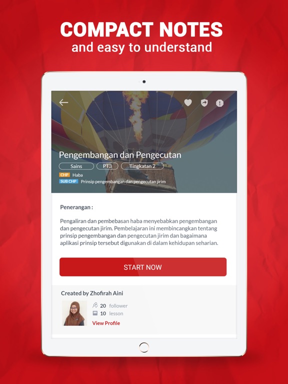 App screenshot