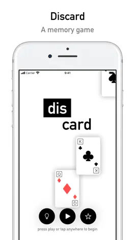 Game screenshot Discard - A Memory Game mod apk