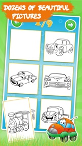 Best coloring book: Cars screenshot