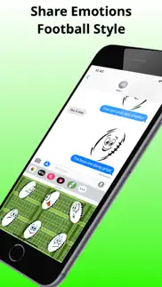 football emojis - touchdown iphone screenshot 4