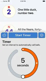 bingo machine - number caller iphone screenshot 2