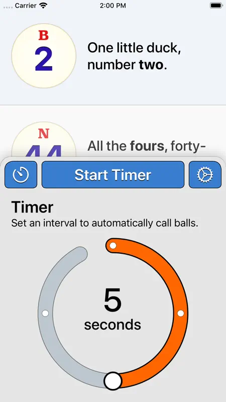 Bingo Machine - Number Caller screenshot 2 of 5