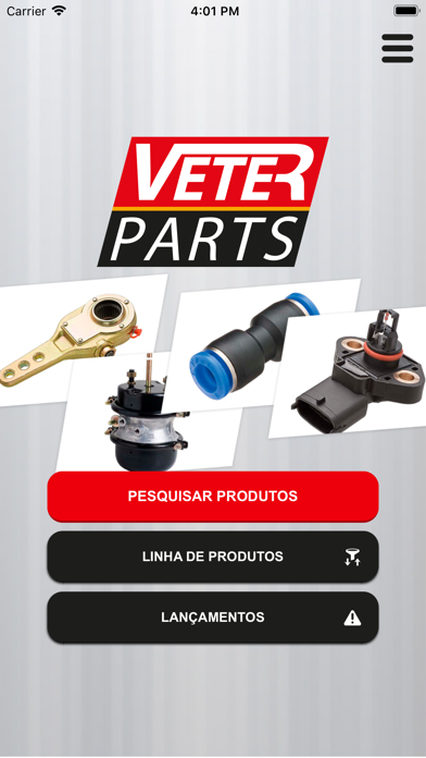 Veter Parts - Catálogo Screenshot