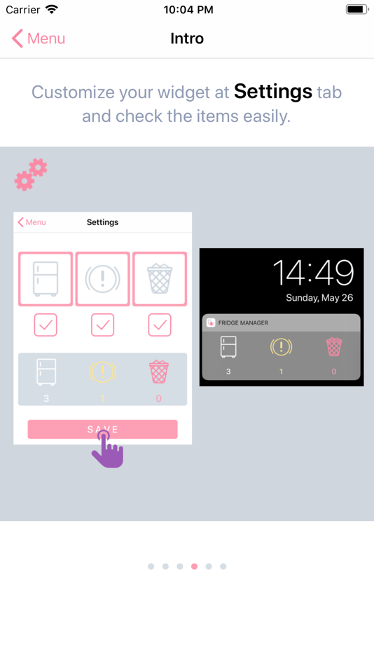 #4. Fridge Manager (iOS) Podle: Jeongsik Lee
