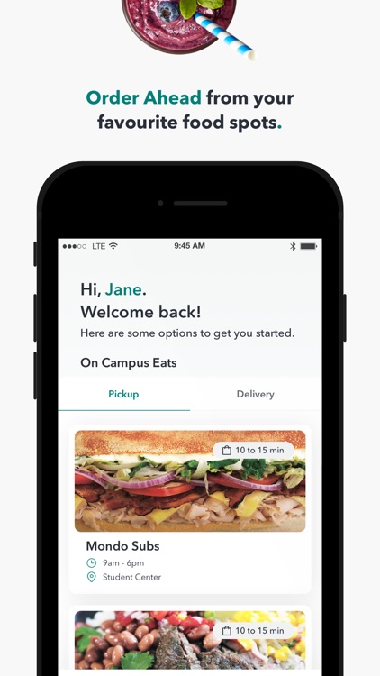 Boost: Mobile Food Ordering
