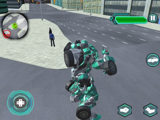 Screenshot #5 pour Robot Vs Bull City Battle 3D