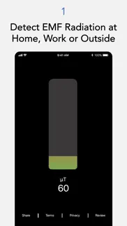 emf radiation detector reader iphone screenshot 1